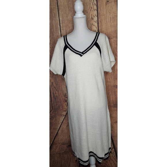 Extra Touch Dresses & Skirts - Extra Touch Sweater Dress Tunic V-Neck Plus Sz 3X